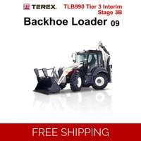 09 TEREX TLB990 TIER 3 INTERIM STAGE 3B LOADER PARTS MANUAL