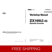HITACHI ZX160LC-5G WORKSHOP MANUAL AND DIAGRAMS