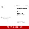 HITACHI ZX160LC-6 WORKSHOP MANUAL AND DIAGRAMS