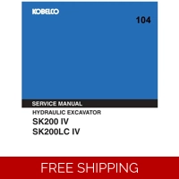 KOBELCO SK200 IV, SK200LC IV SERVICE REPAIR MANUAL