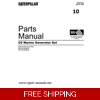 10 CATERPILLAR C9 MARINE GENERATOR PARTS MANUAL