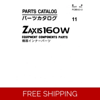 HITACHI ZAXIS ZX160W PARTS MANUAL