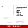HITACHI ZW 100-120 G WHEEL LOADER TECHNICAL TROUBLESHOOTING MANUA