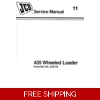 JCB 435 WHEEL LOADER SERVICE REPAIR MANUAL 345 PAGES