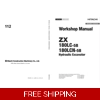 HITACHI ZX180LC-5B, ZX180LCN-5B WORKSHOP MANUAL AND DIAGRAMS