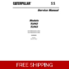 11 CATERPILLAR TL642 , TL943 TELEHANDLERS SERVICE REPAIR MANUAL