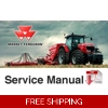 MASSEY FERGUSON MF 8100 SERIES MF-8110, MF-8120, MF-8130, MF-8140, MF-8150, MF-8160 TRACTORS SERVICE