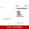 HITACHI ZW 100-120 G WHEEL LOADER WORKSHOP MANUAL