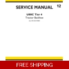 NEW HOLLAND U80C TIER 4 TRACTOR BACKHOE SERVICE REPAIR MANUAL