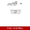 13 JOHN DEERE 135G EXCAVATOR OPERATION AND TEST MANUAL
