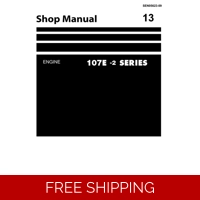 KOMATSU 107E-2 ENGINE SERIES WORKSHOP MANUAL