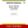 NEW HOLLAND BOOMER 46D CVT, 54D CVT TRACTOR SERVICE MANUAL 3 SYSTEMS 334 PAGES