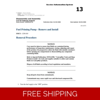 13 CATERPILLAR C15 HIGHWAY ENGINES DISASSEMBLY AND ASSEMBLY MANUAL