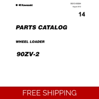 KAWASAKI 90ZV-2 WHEEL LOADER PARTS CATALOG