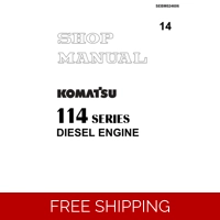 KOMATSU 114-2 ENGINE SERIES WORKSHOP MANUAL
