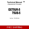 HITACHI EX75UR-5, EX75US-5 TECHNICAL MANUALS