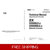 HITACHI ZX225USLC-6, ZX225USRLC-6 TECHNICAL MANUALS