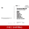 HITACHI ZX240-5G, ZX250-5G SERIES TECHNICAL MANUALS