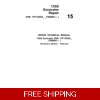 15 JOHN DEERE 135G EXCAVATOR REPAIR TECHNICAL MANUAL