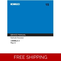 KOBELCO 140SRLC-3 TIER 4 EXCAVATOR SERVICE REPAIR MANUAL