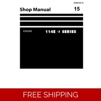 KOMATSU 114E-3 ENGINE SERIES WORKSHOP MANUAL