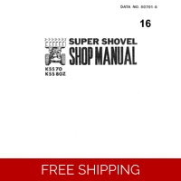 KAWASAKI KSS70, KSS80Z WORKSHOP MANUAL