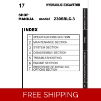 KOBELCO 230LC-3 EXCAVATOR WORKSHOP REPAIR MANUAL