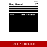 KOMATSU 114E-6 ENGINE SERIES WORKSHOP MANUAL