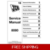 JCB 8080 MIDI EXCAVATOR SERVICE REPAIR MANUAL