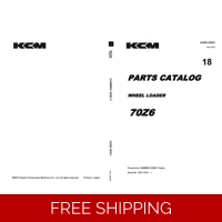 KAWASAKI WHEEL LOADER 70Z6 PARTS CATALOG