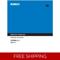 KOBELCO 230SRLC-3 TIER 4 EXCAVATOR SERVICE REPAIR MANUAL
