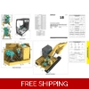 18 CATERPILLAR 320F, 323F LN, 323F SA EXCAVATOR FULL HYDRAULIC DIAGRAMS