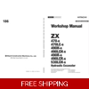 HITACHI ZX470-6, ZX490-6, ZX530-6 SERIES WORKSHOP MANUAL AND DIAGRAMS