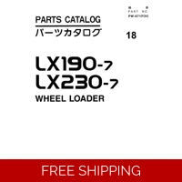 HITACHI LX190-7, LX230-7 WHEEL LOADERS PARTS MANUAL 465