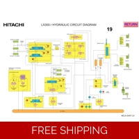 HITACHI LX300-7 HYDRAULIC CIRCUIT DIAGRAM