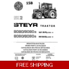 CASE STEYR 8080, 8080A, 8090, 8090A TRACTORS PARTS MANUAL 898 PAGES