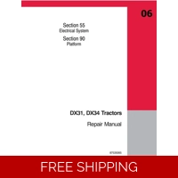 CASE IH DX31, DX34 TRACTORS ELECTRICAL SYSTEM 244 PAGES