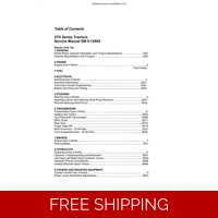 MCCORMICK ZTX SERIES TRACTORS 230 260 280 WORKSHOP MANUAL