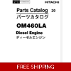 HITACHI ZW310 WHEEL LOADER ENGINE PARTS CATALOGUE