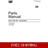 20 CATERPILLAR 330, 330GC EXCAVATOR PARTS MANUAL