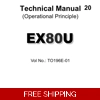 HITACHI EX80U TECHNICAL MANUALS