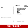 HITACHI ZW 150-6 ZW 150PL-6 WHEEL LOADER TECHNICAL MANUALS