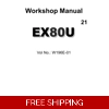 HITACHI EX80U WORKSHOP MANUAL