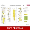 HITACHI LX300-7 WHEEL LOADER ELECTRICAL CIRCUIT DIAGRAM