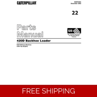 22 CATERPILLAR 420D BACKHOE LOADER PARTS MANUAL