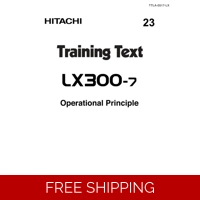 HITACHI LX300-7 WHEEL LOADER TECHNICAL MANUAL