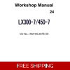 HITACHI LX300-7, LX450-7 WHEEL LOADERS WORKSHOP MANUAL
