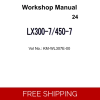 HITACHI LX300-7, LX450-7 WHEEL LOADERS WORKSHOP MANUAL
