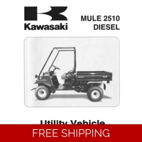 KAWASAKI-MULE-00-02-2510-DIESEL-KAF950-A1-A2-A3 WORKSHOP MANUAL