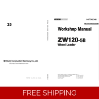HITACHI ZW120-5B WHEEL LOADER WORKSHOP MANUAL